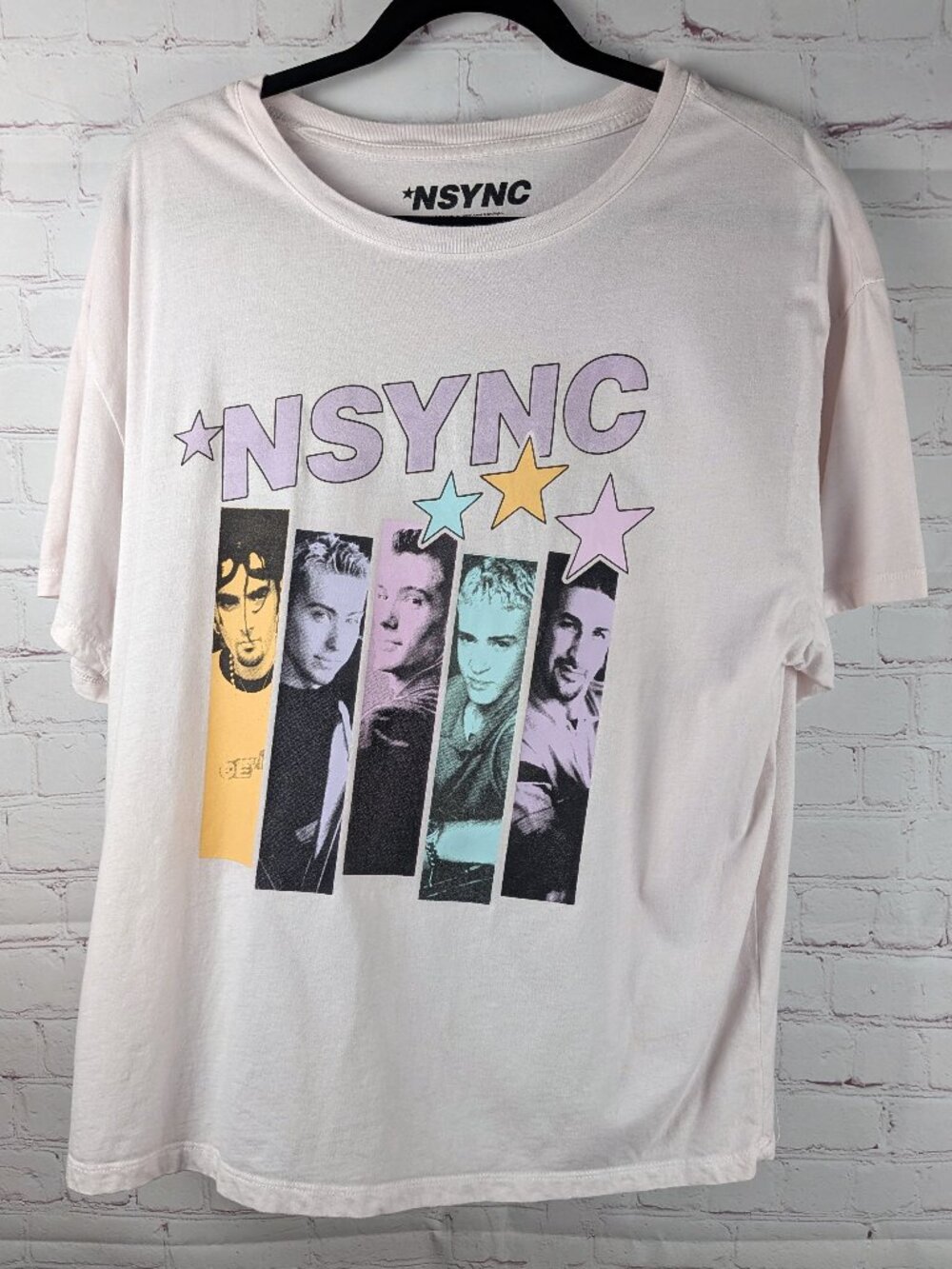 NSYNC 90s Retro Band Tee L